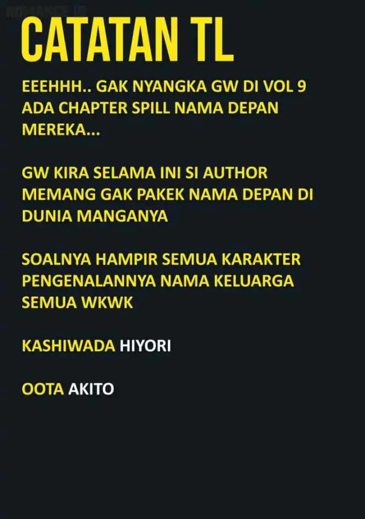 Kao ni denai Kashiwada-san to Kao ni deru Ota-kun chapter 111.5 halaman 15