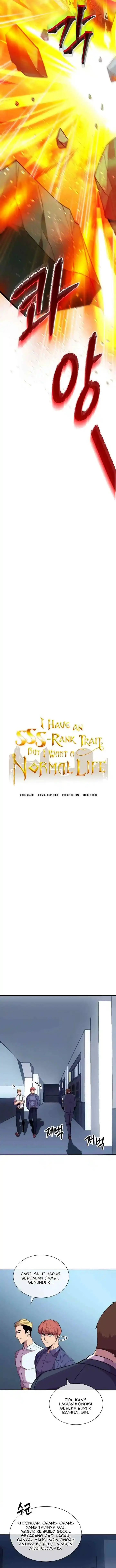 I have an SSS-rank Trait, but I want a Normal Life chapter 32 halaman 11