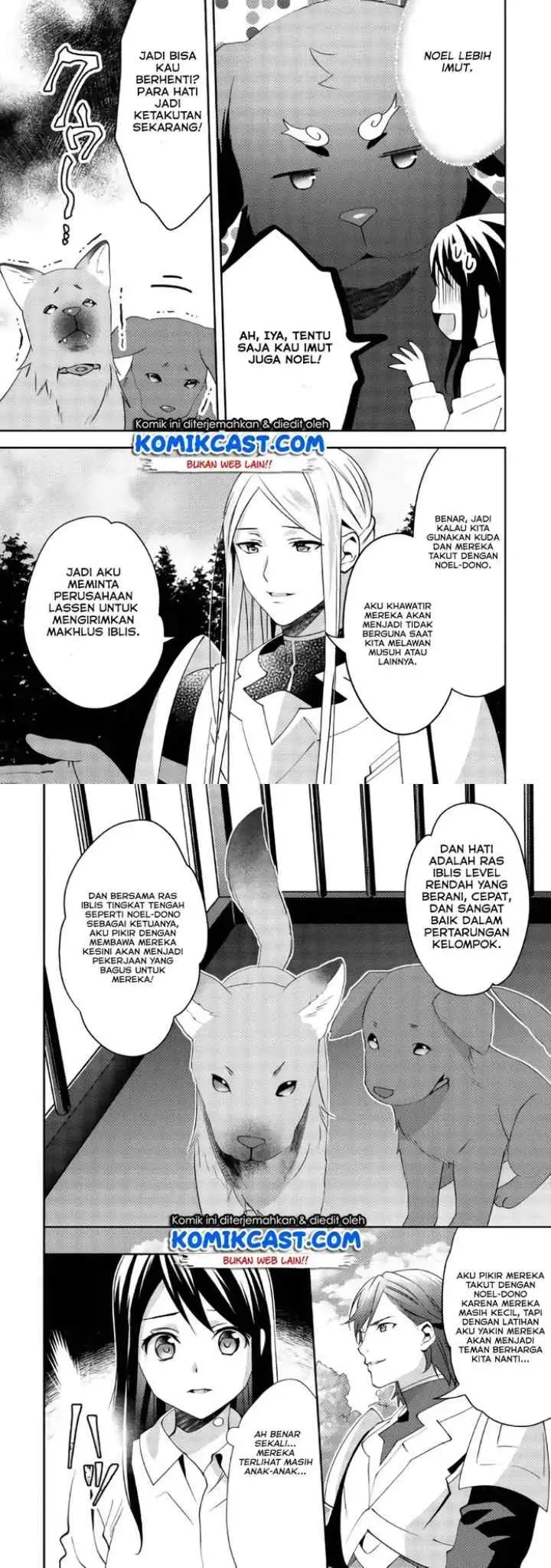 Isekai de ~Kuro no Iyashi Te~ tte Yobareteimasu chapter 40 halaman 10