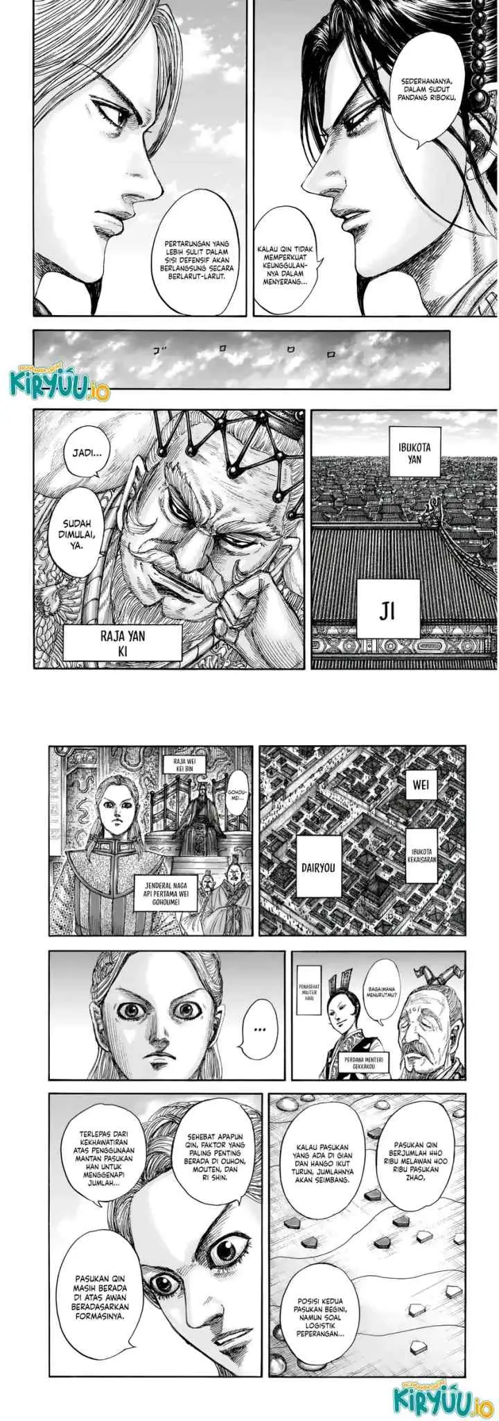 Kingdom chapter 854 halaman 8