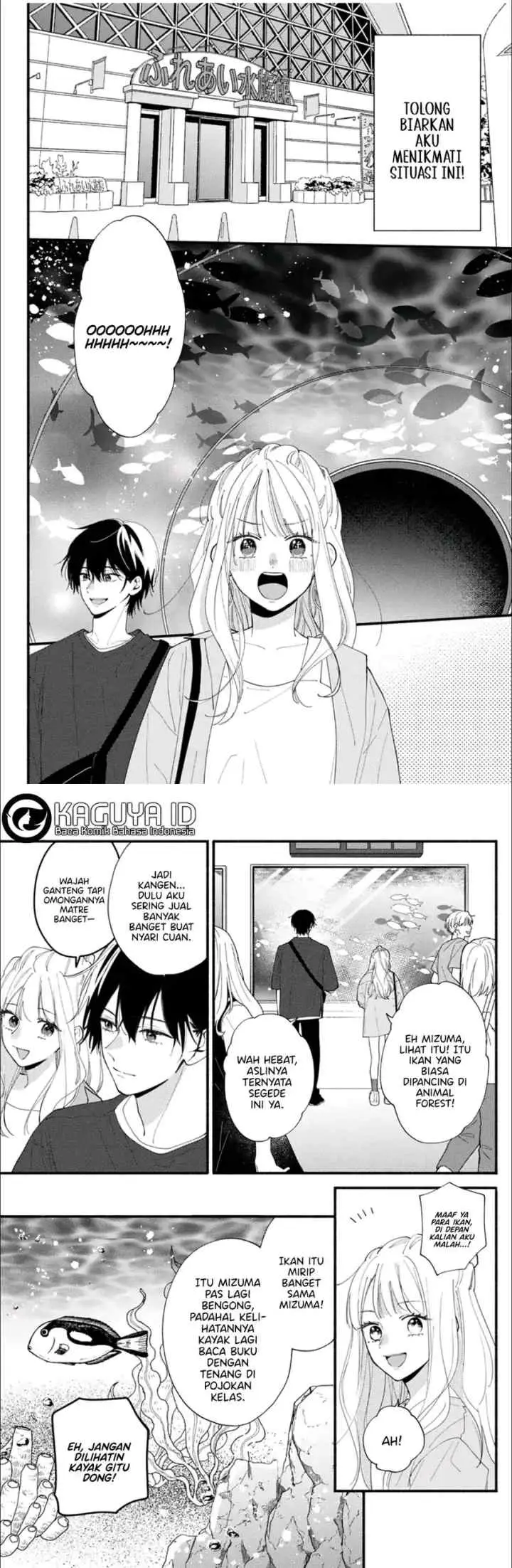 Class no Inkya ni Kareshi no Sainou ga Ari Sugiru chapter 5.1 halaman 7