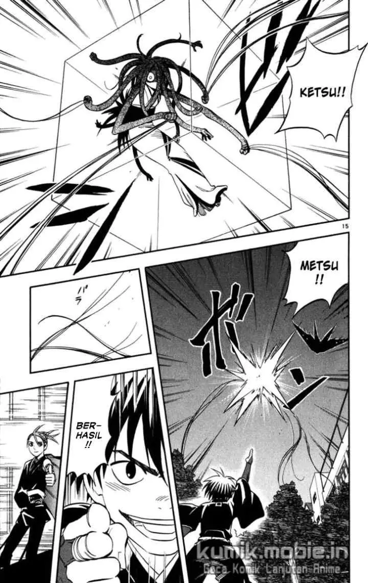 Kekkaishi Ayakashi Hojinden chapter 140 halaman 15