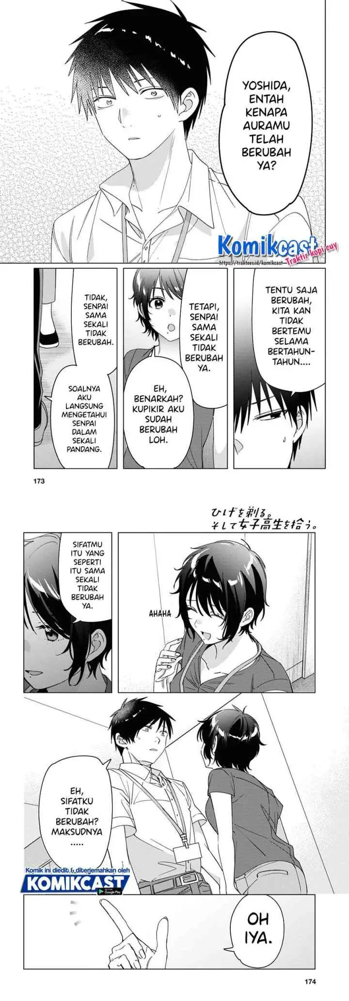Hige Wo Soru. Soshite Joshikosei Wo Hirou chapter 28 halaman 13