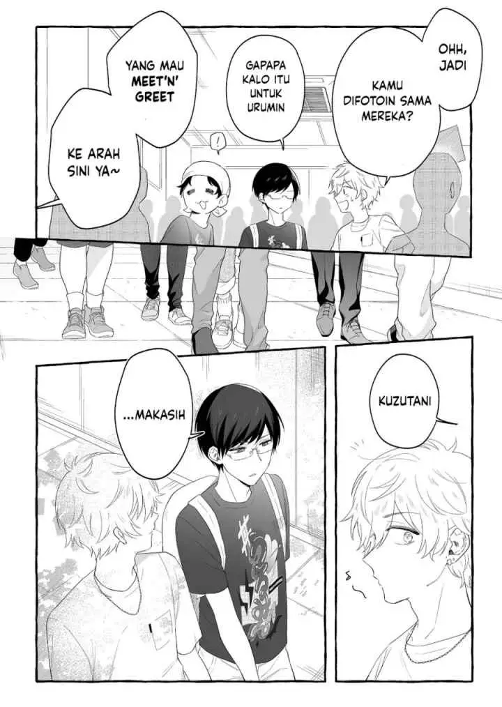 Damedol to Sekai ni Hitori Dake no Fan chapter 27 halaman 5