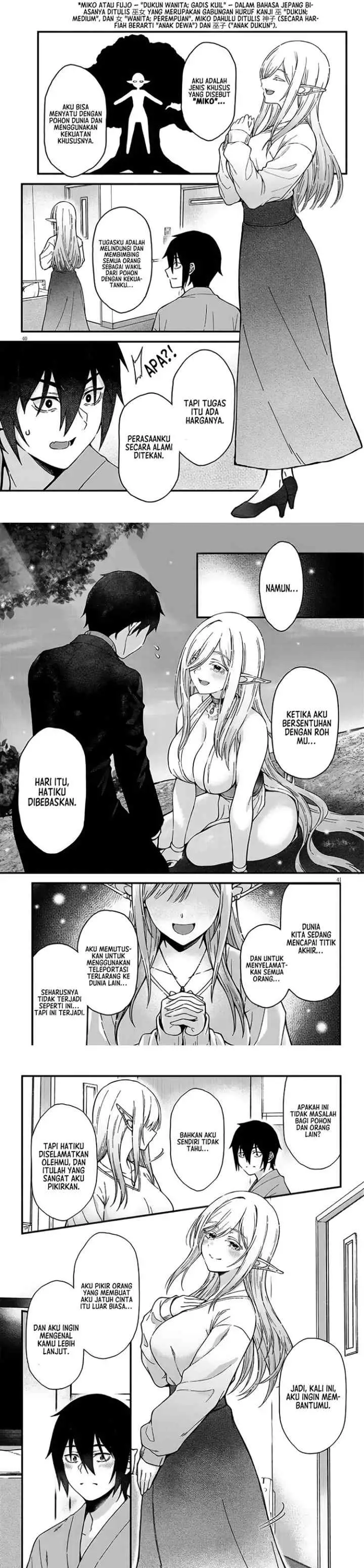 Isekai Kara Kita Elf to Tomo ni Sugosu Nichijou chapter 1 halaman 14