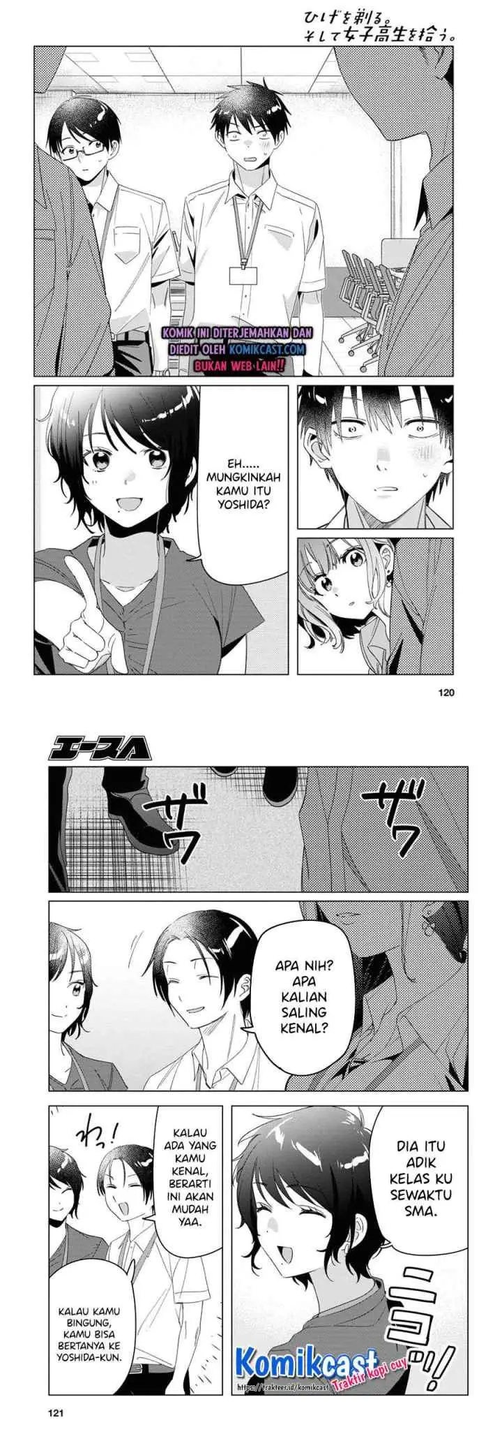 Hige Wo Soru. Soshite Joshikosei Wo Hirou chapter 27 halaman 18