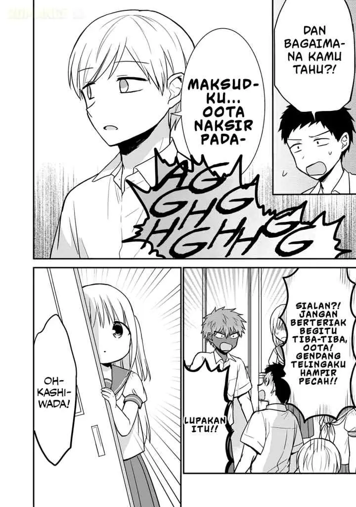 Kao ni denai Kashiwada-san to Kao ni deru Ota-kun chapter 48 halaman 11