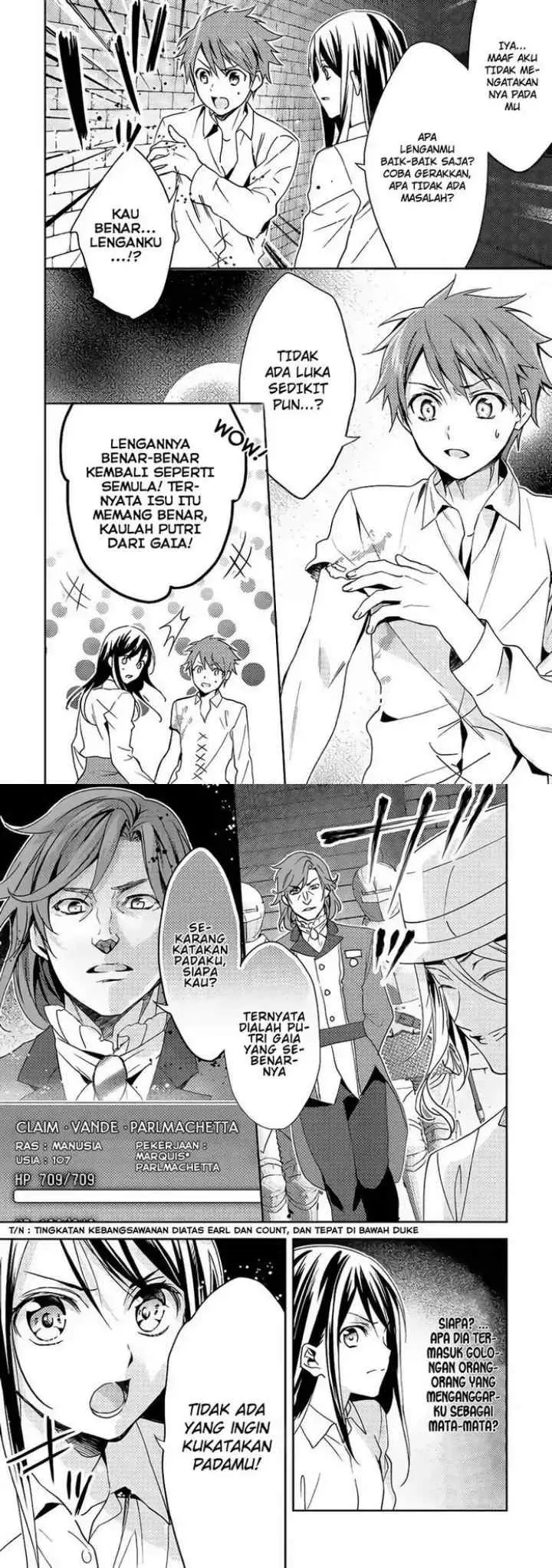 Isekai de ~Kuro no Iyashi Te~ tte Yobareteimasu chapter 14 halaman 9