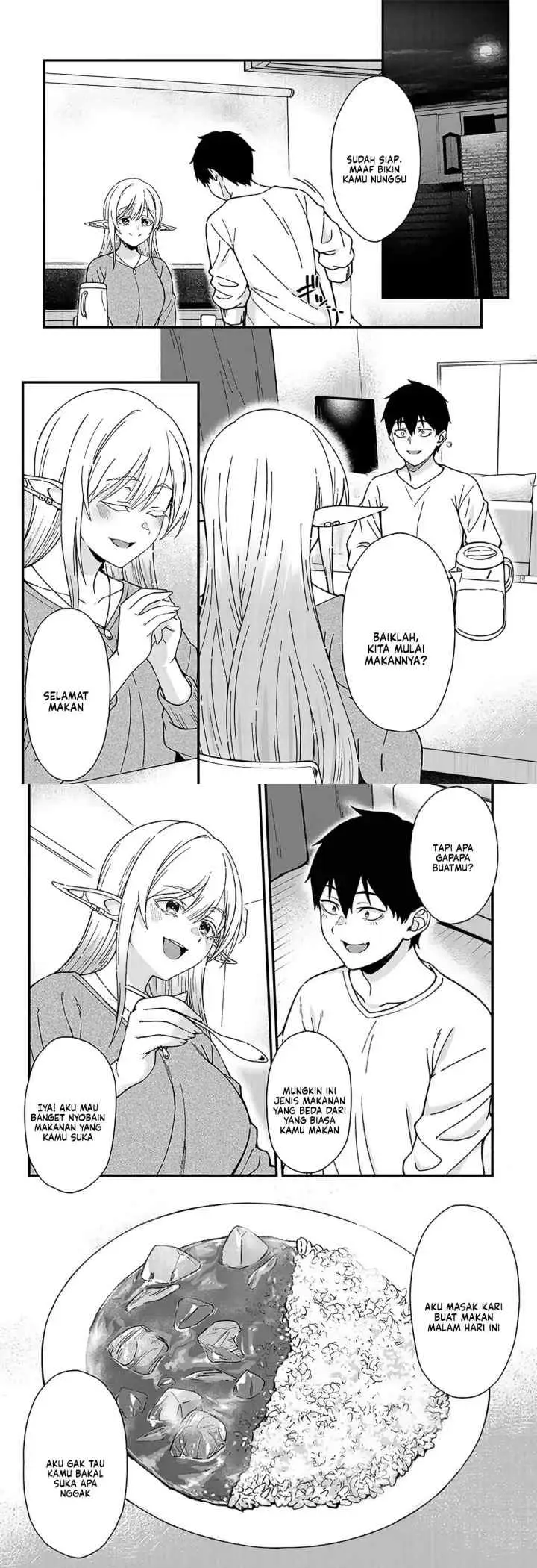 Isekai Kara Kita Elf to Tomo ni Sugosu Nichijou chapter 2 halaman 8