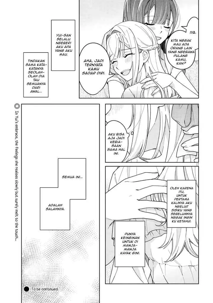 Watashi to senpai no, fujun de ichizu na futari gurashi chapter 2 halaman 17