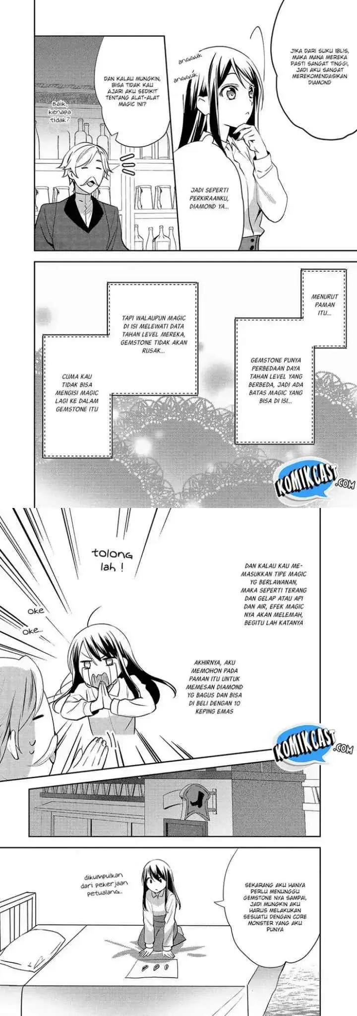 Isekai de ~Kuro no Iyashi Te~ tte Yobareteimasu chapter 22 halaman 6
