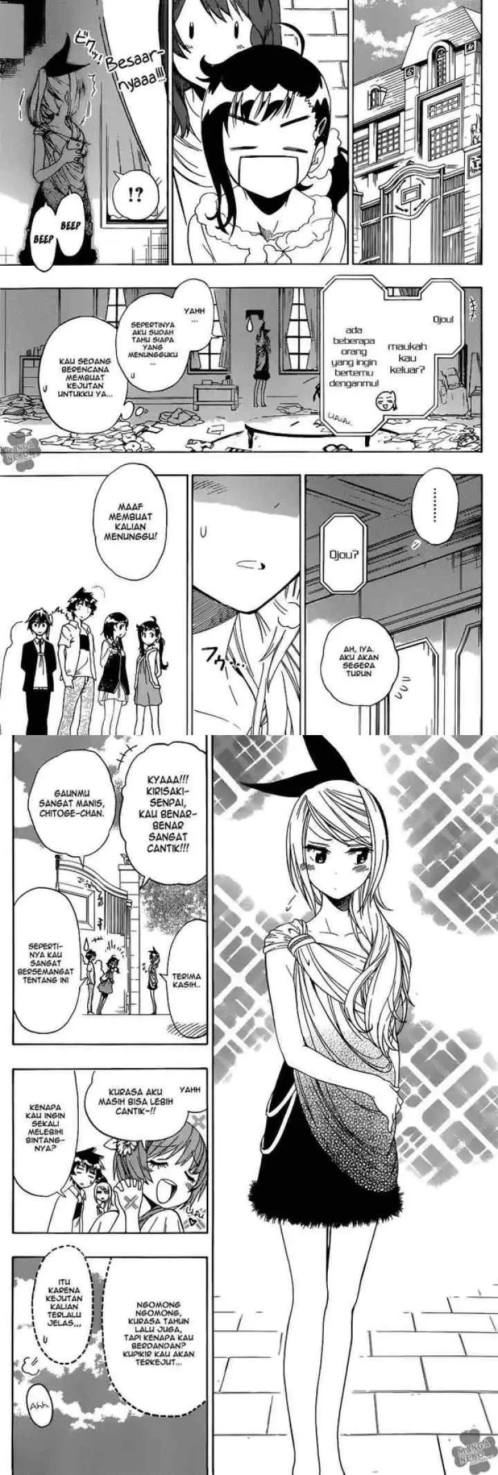 Nisekoi chapter 92 halaman 4