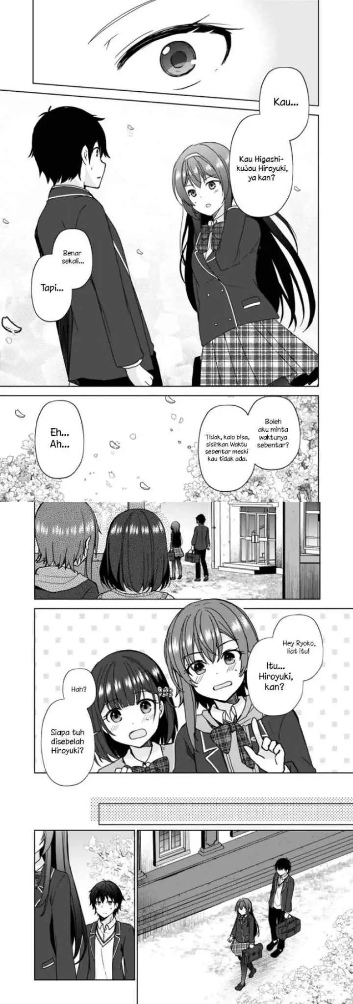 Iinazuke ga Dekita to Omottara, Sono Iinazuke ga Gakkou de Yuumei na chapter 1.1 halaman 7
