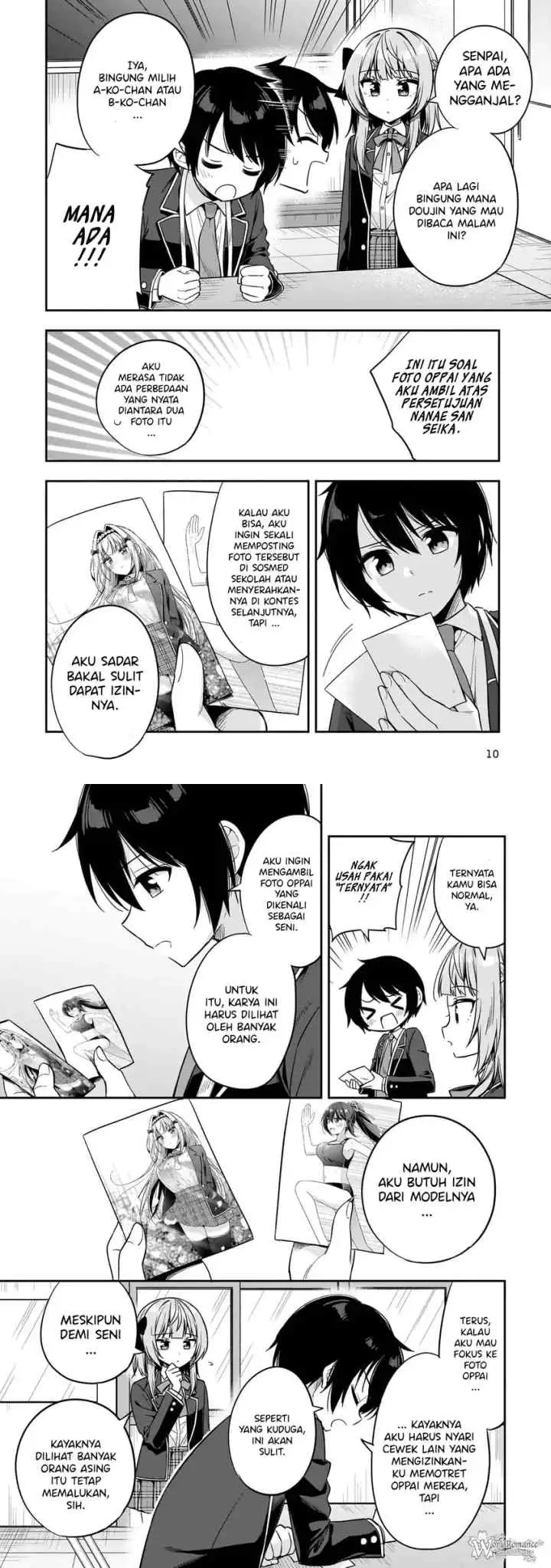 Camera-senpai to Sewayaki Jouzu na Kouhai-chan chapter 5 halaman 6