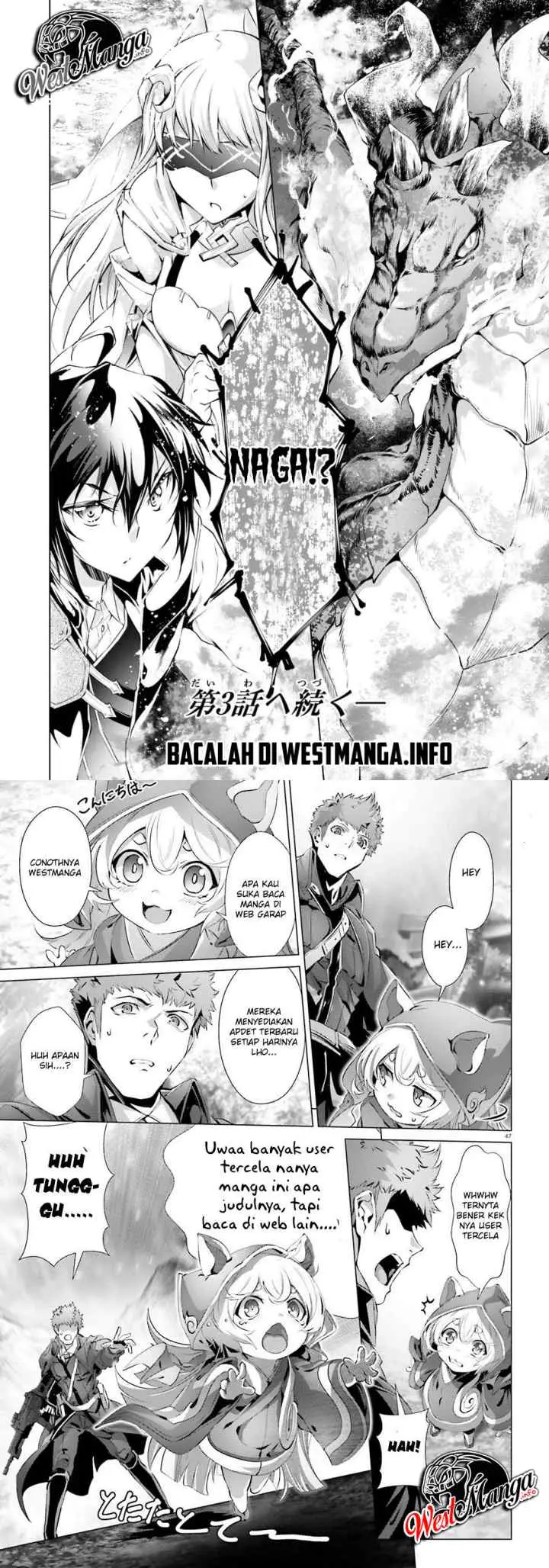 Kamigami ni Sodaterare Shimo no, Saikyou to Naru chapter 2.2 halaman 10