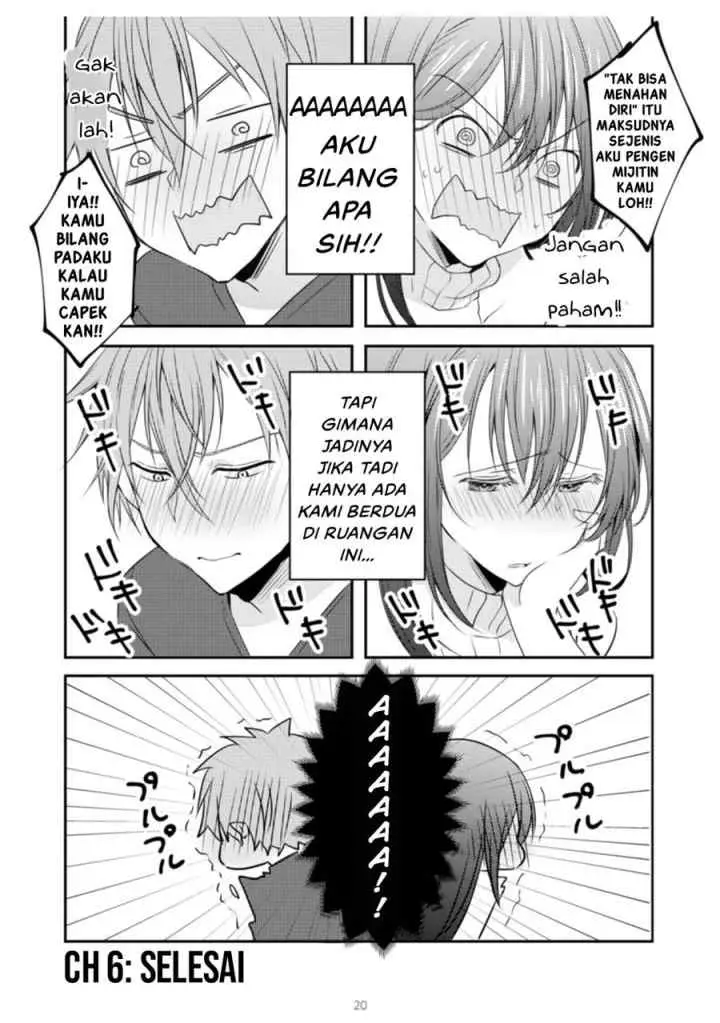 Jitsu wa Ryouomoi Kamo Shirenai Onee-san to Chuusan Danshi no Hanashi chapter 6 halaman 4