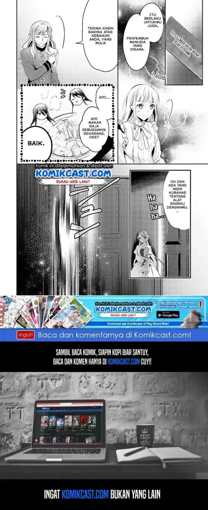 Isekai de ~Kuro no Iyashi Te~ tte Yobareteimasu chapter 44 halaman 15