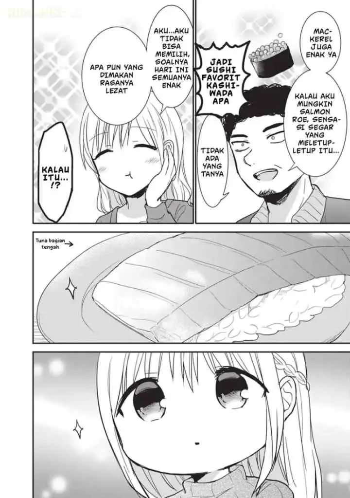 Kao ni denai Kashiwada-san to Kao ni deru Ota-kun chapter 104 halaman 9