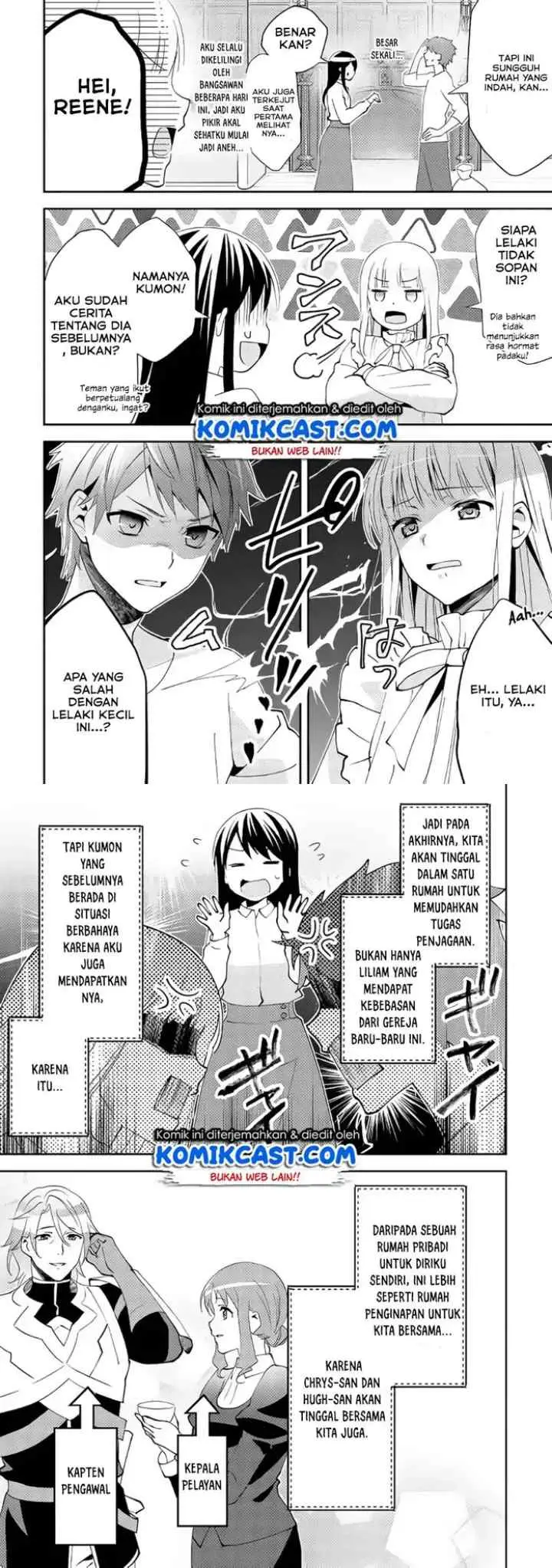Isekai de ~Kuro no Iyashi Te~ tte Yobareteimasu chapter 41 halaman 4