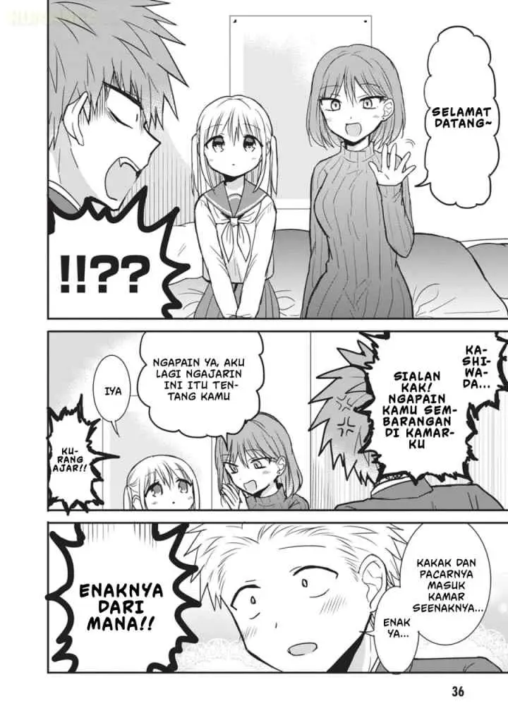 Kao ni denai Kashiwada-san to Kao ni deru Ota-kun chapter 102 halaman 7