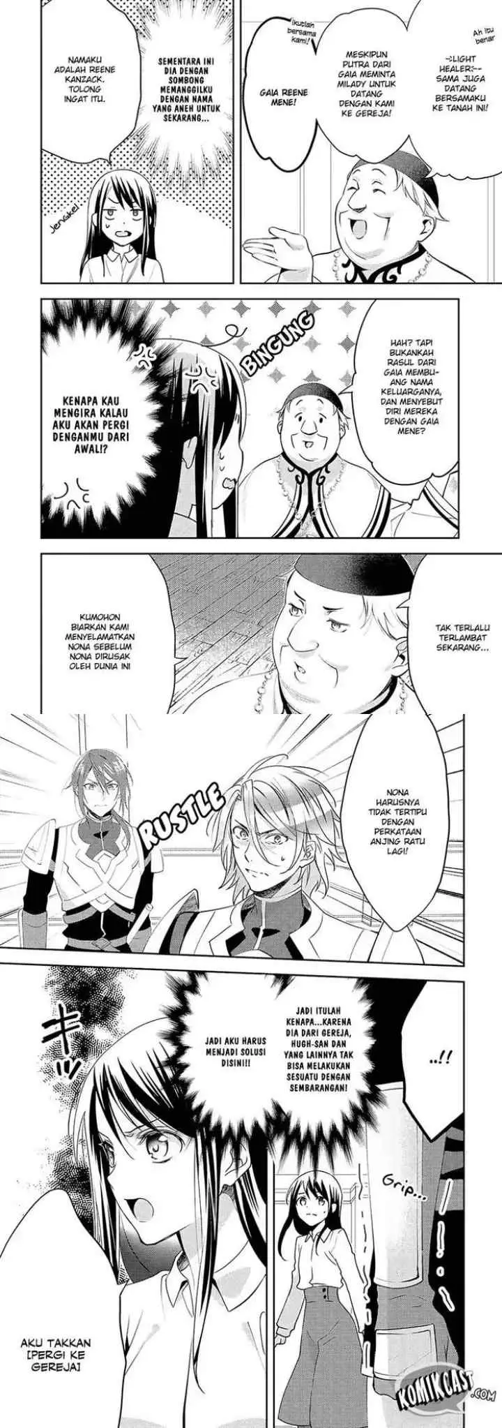 Isekai de ~Kuro no Iyashi Te~ tte Yobareteimasu chapter 16 halaman 9