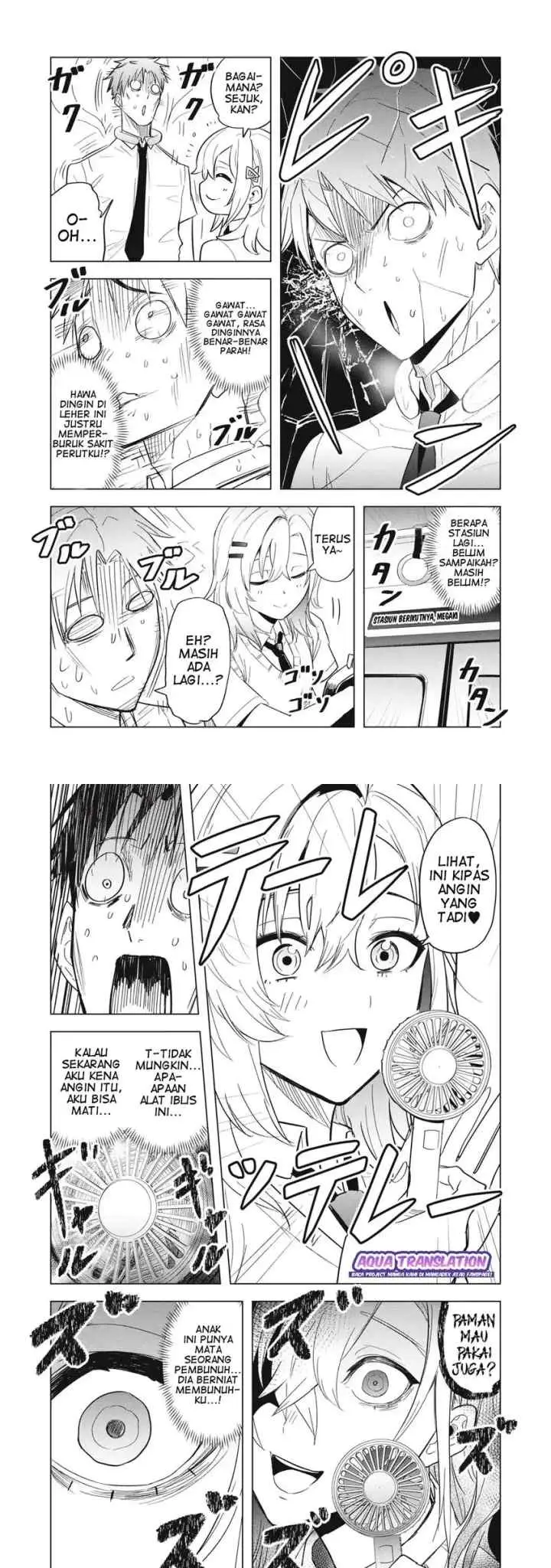 Asa no Tsuukin Densha de, Yatara to Hanashikakete Kuru Joshikousei chapter 5 halaman 6