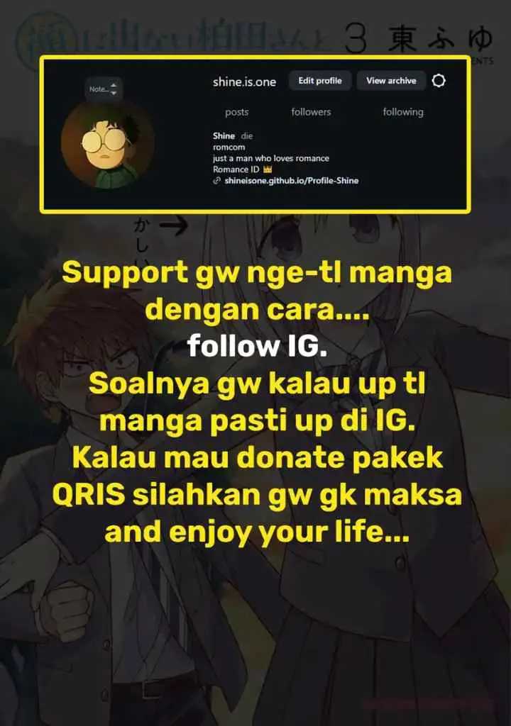 Kao ni Denai Kashiwada-san to Kao ni Deru Oota-kun + chapter 27 halaman 17