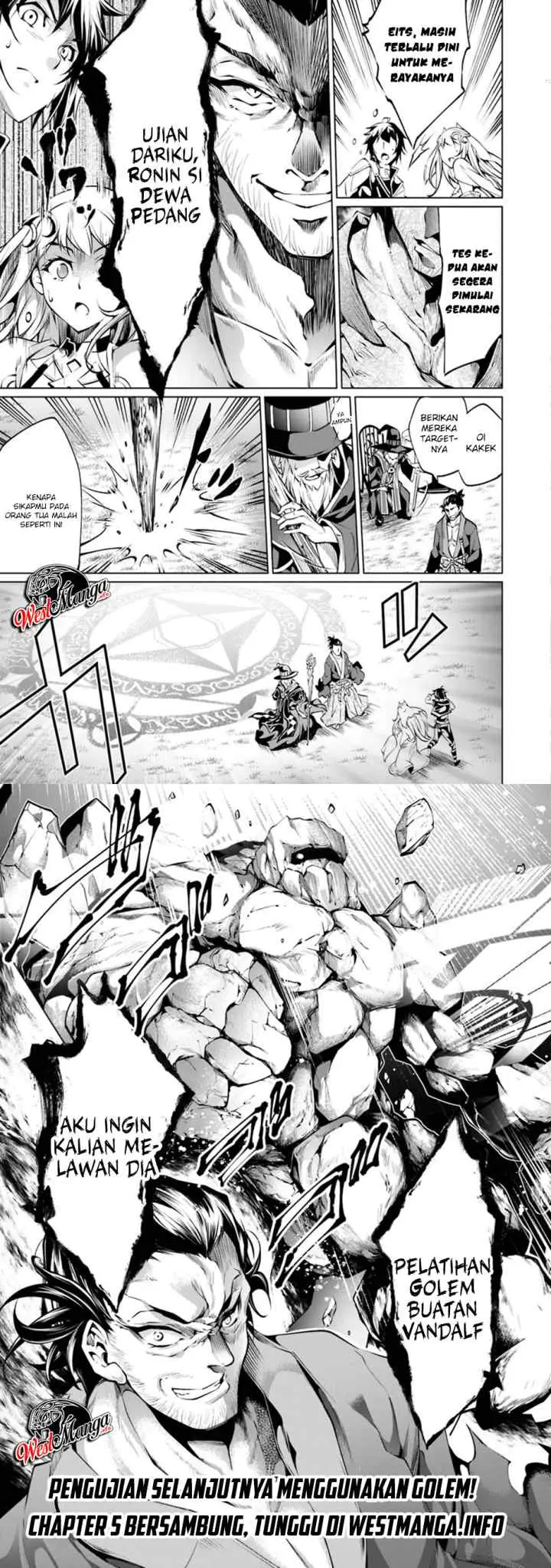 Kamigami ni Sodaterare Shimo no, Saikyou to Naru chapter 4.2 halaman 10