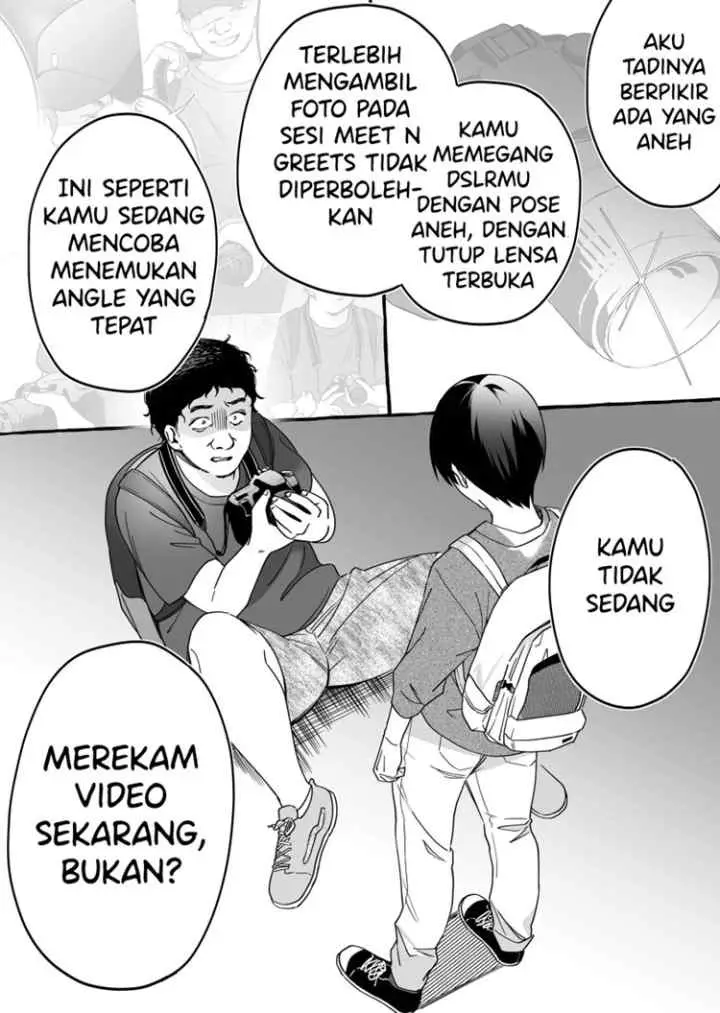 Damedol to Sekai ni Hitori Dake no Fan chapter 10 halaman 10