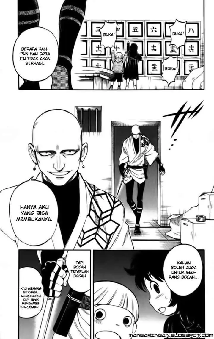 Kekkaishi Ayakashi Hojinden chapter 137 halaman 9