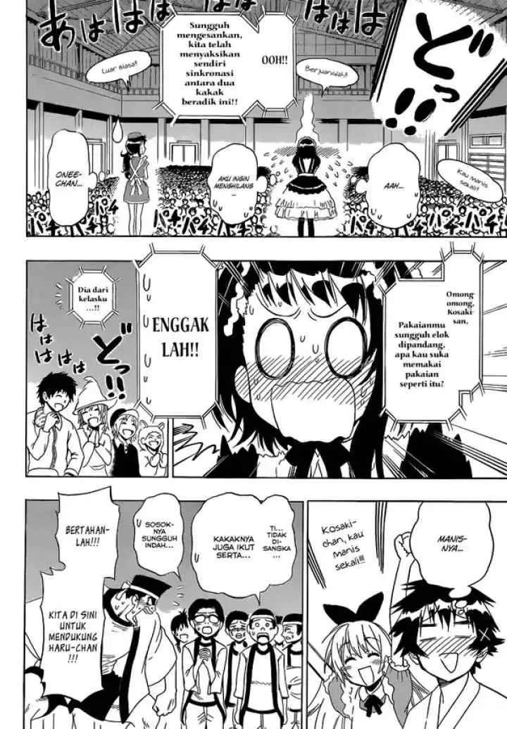 Nisekoi chapter 133 halaman 4