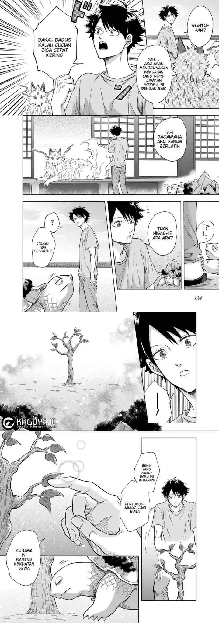 Kami no Niwatsuki Kusunoki-tei chapter 6 halaman 9