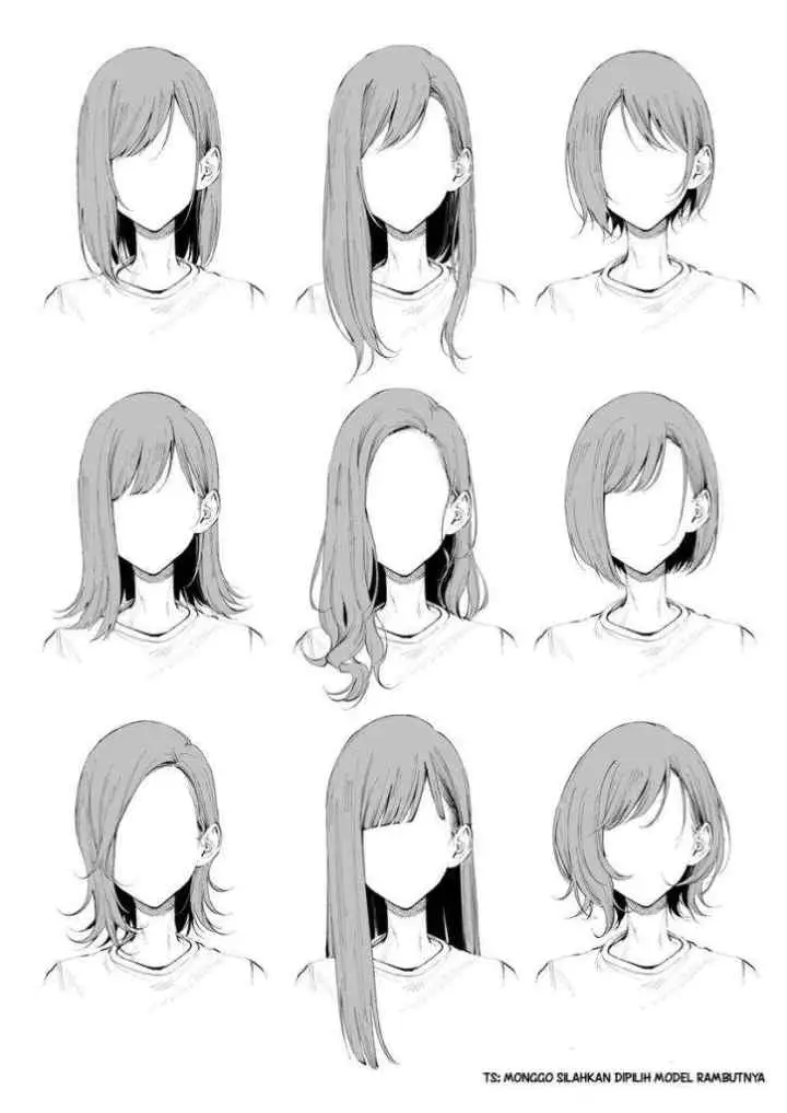 Hair Pulled Back Over One Ear chapter 0 halaman 6