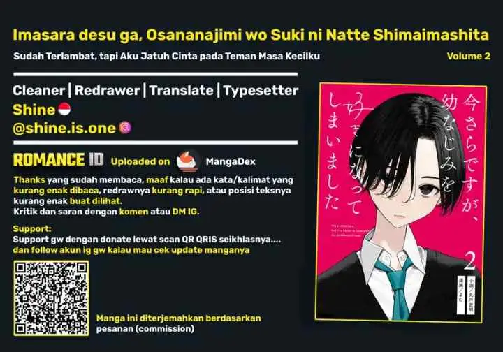 Imasara desu ga, Osananajimi wo Suki ni Natte Shimaimashita chapter 27 halaman 8