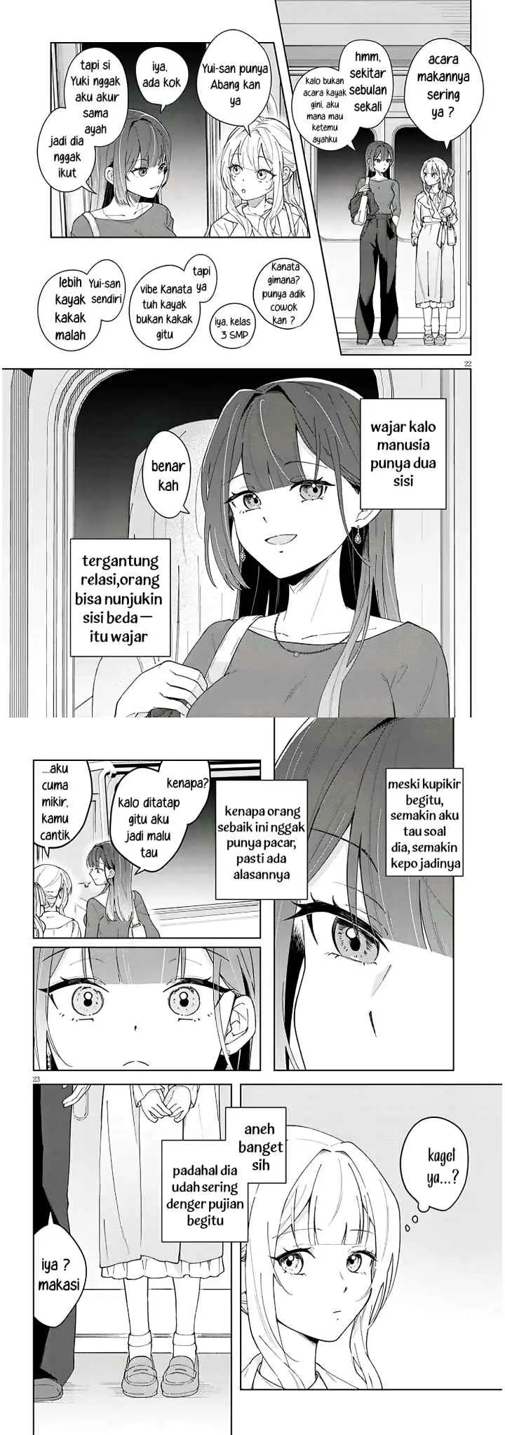 Watashi to senpai no, fujun de ichizu na futari gurashi chapter 1 halaman 12