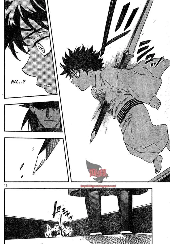 Kekkaishi Ayakashi Hojinden chapter 333 halaman 17