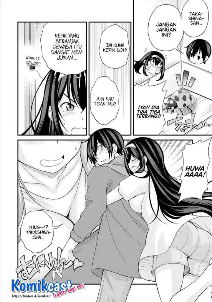 Kirei na Kurokami no Takashina-san (Mushoku) to Tsukiau Koto ni Natta chapter 4.1 halaman 5