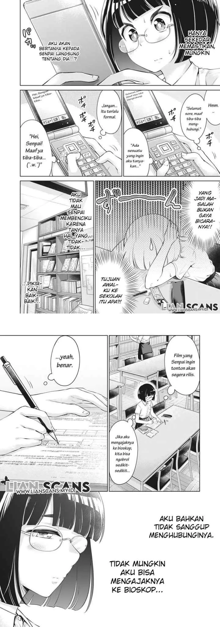 Toshishita no Senpai chapter 4 halaman 4
