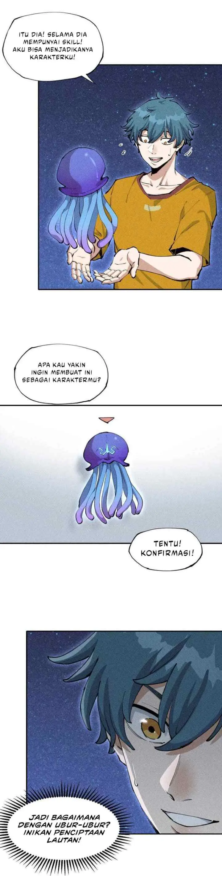 Even Though My Character Is a Jellyfish, I'm Still Super Strong chapter 2 halaman 16
