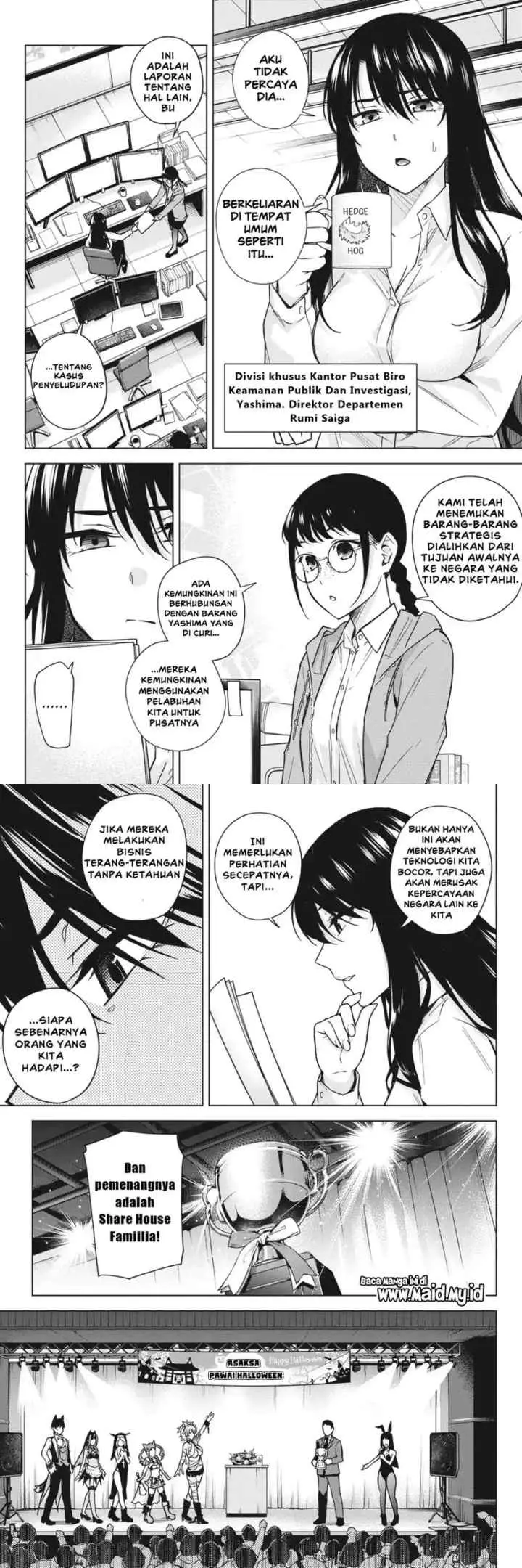 Honey Trap Sharehouse chapter 14 halaman 8