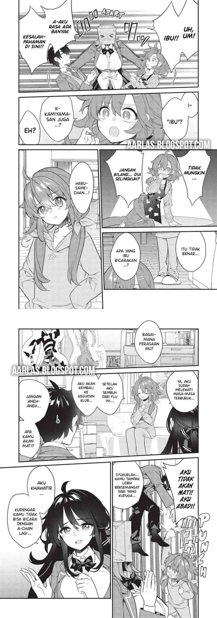 Kamiyama-san no Kami Bukuro no Naka ni wa chapter 24 halaman 8