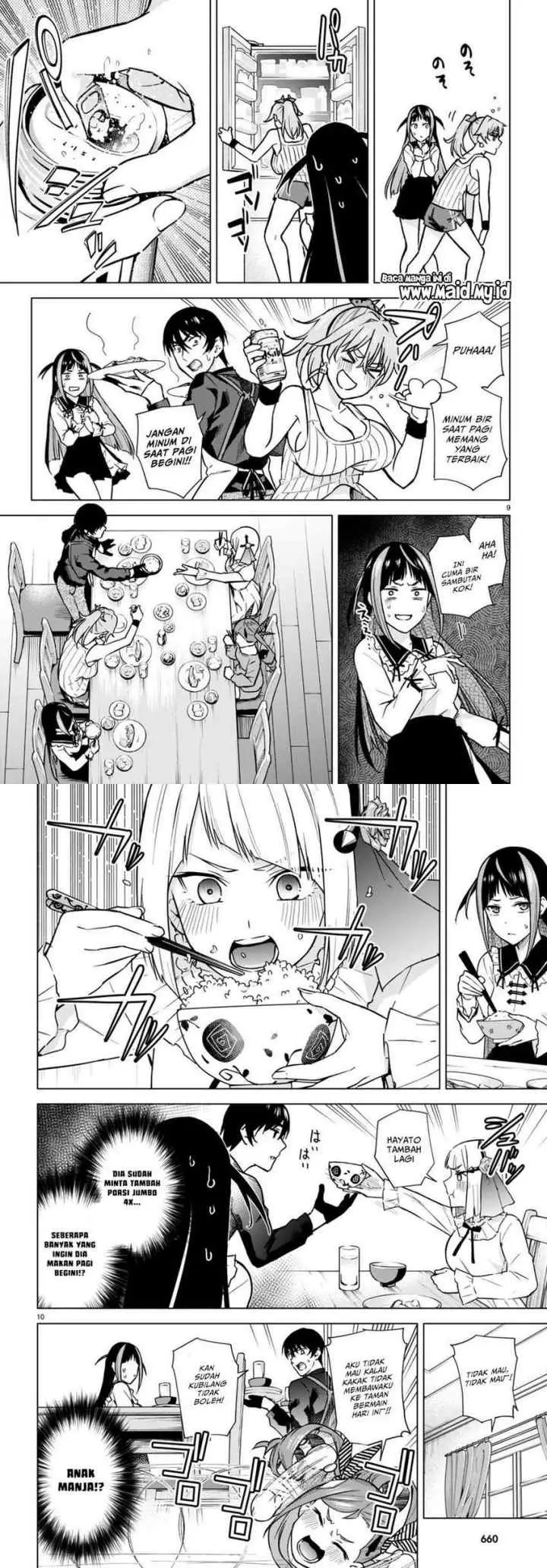Honey Trap Sharehouse chapter 12 halaman 6