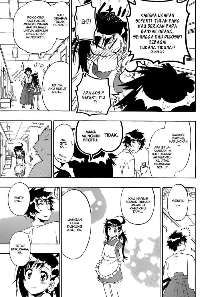 Nisekoi chapter 133 halaman 13