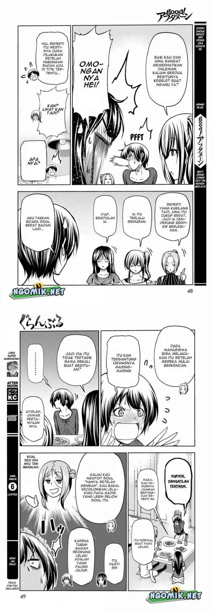 Grand Blue chapter 72 halaman 14