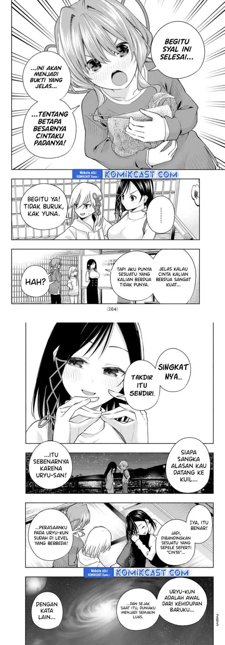 Amagami-san Chi no Enmusubi chapter 171 halaman 7