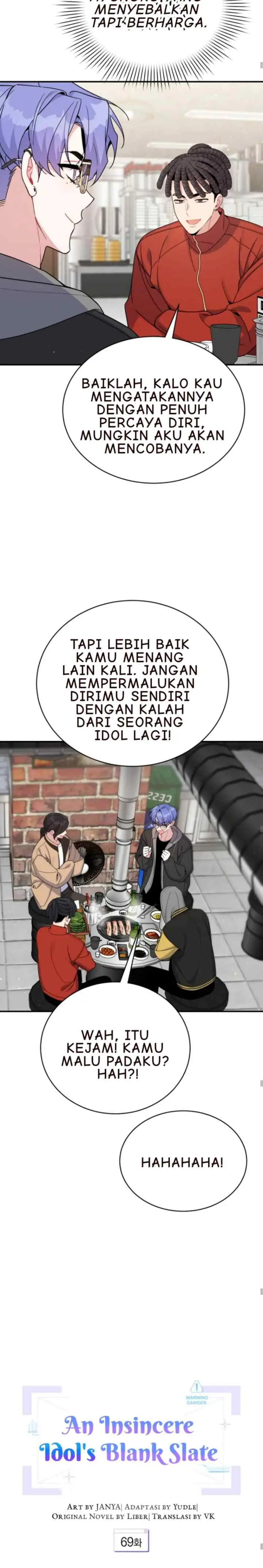 An Insincere Idol's Blank Slate chapter 69 halaman 5