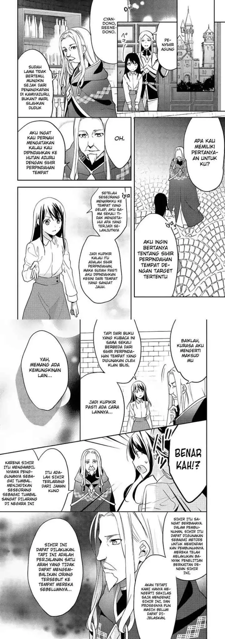 Isekai de ~Kuro no Iyashi Te~ tte Yobareteimasu chapter 13 halaman 6