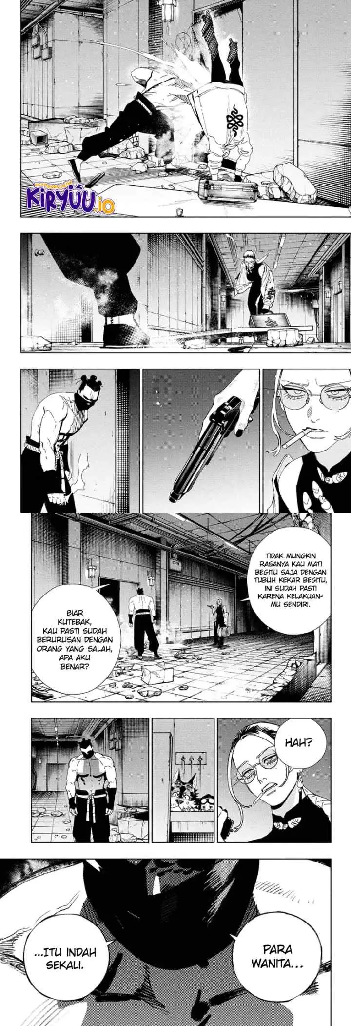 Gokurakugai chapter 32 halaman 5