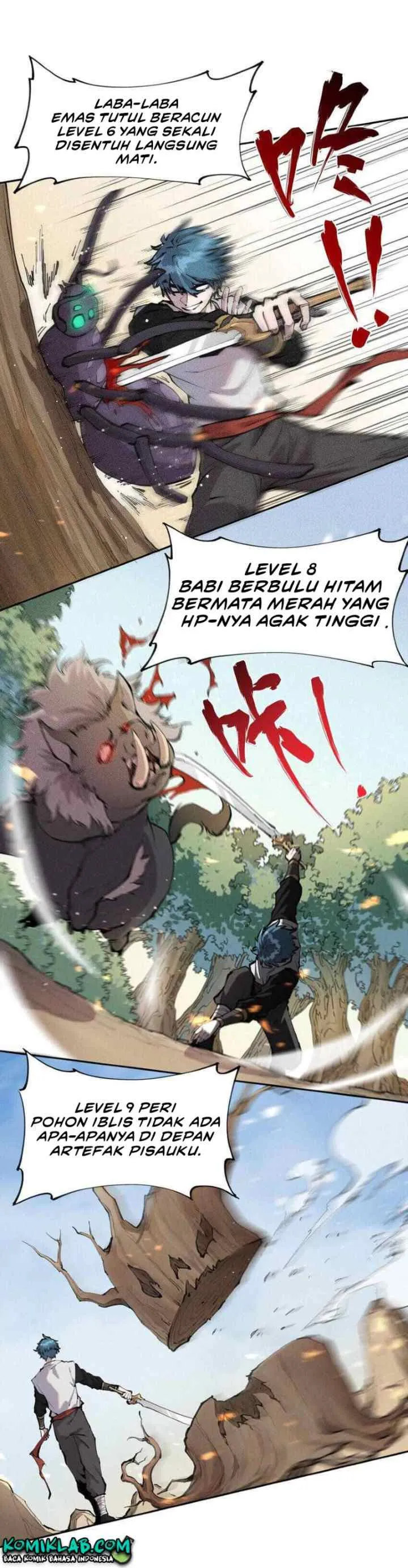 Even Though My Character Is a Jellyfish, I'm Still Super Strong chapter 4 halaman 6
