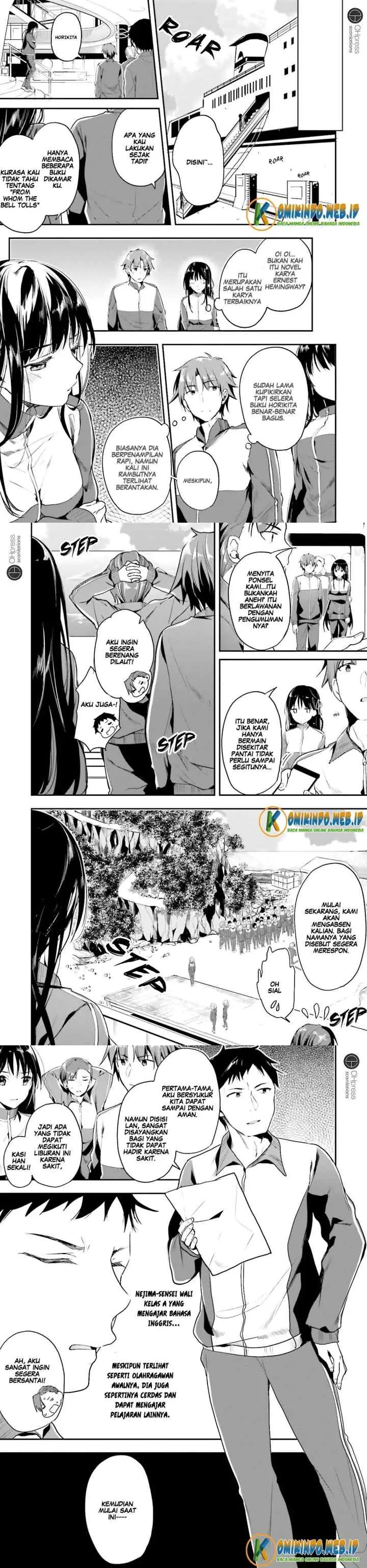 Youkoso Jitsuryoku Shijou Shugi no Kyoushitsu e chapter 16 halaman 9